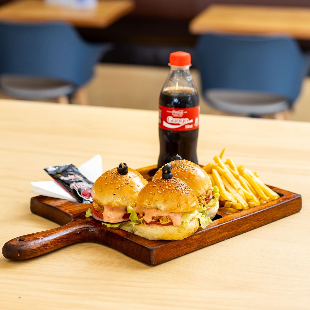 Lexor Triple Burger Combo