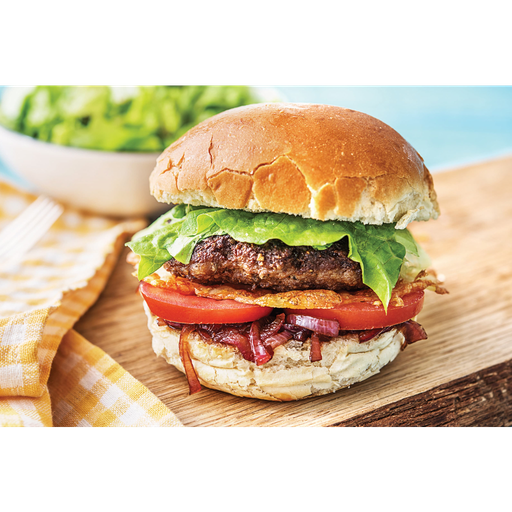 [LC029] BURGER - GRILLED BEEF BURGER WITH CHIPS