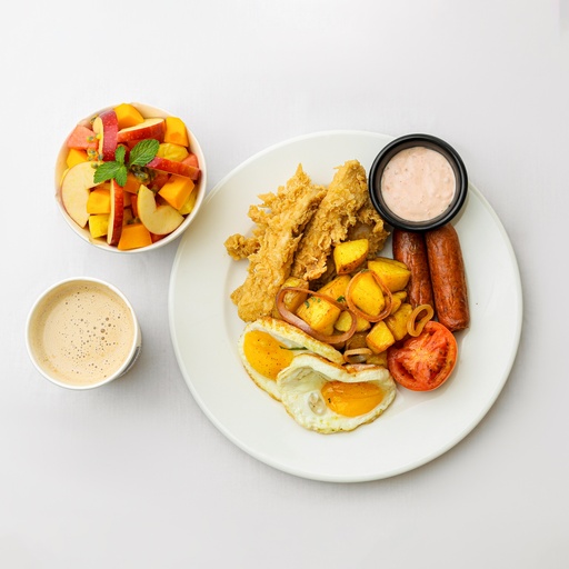 [LC307] LEXOR CRUNCHY CHICKEN BREAKFAST COMBO